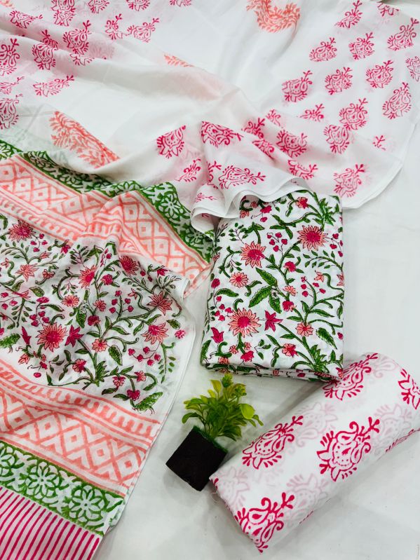 Handblock Printed Suit