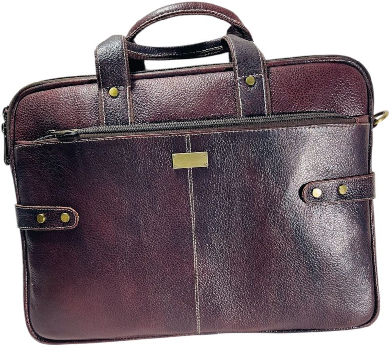 Laptop Bag Leather Briefcase