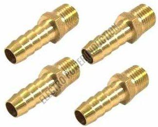 Hexagonal Brass Hose Nipple