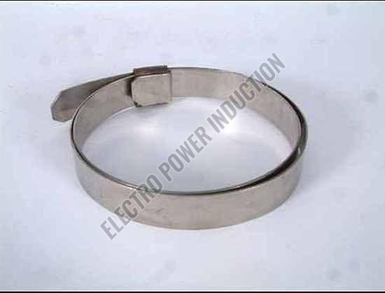 Stainless Steel Silver Induction Furnace Hose Clamp