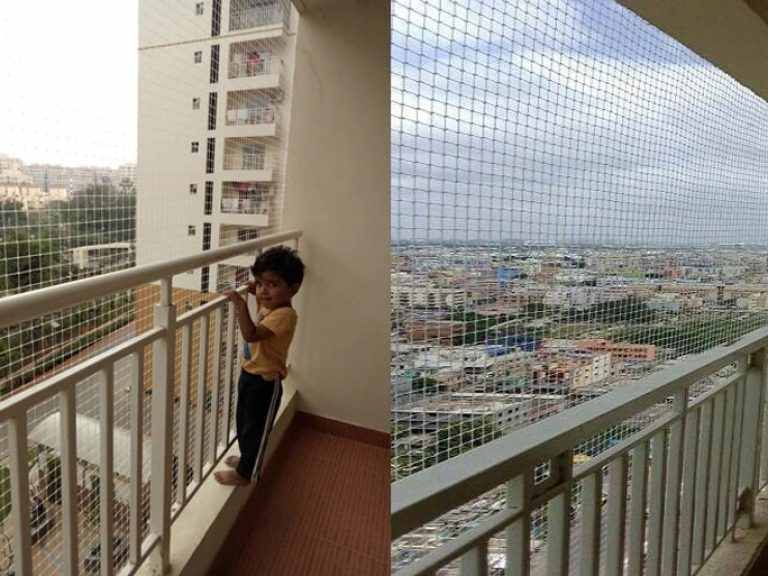Balcony Safety Nets Installation Service
