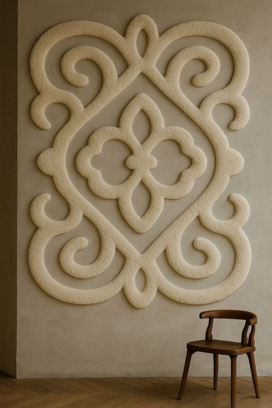 3D Shaped Wall Carpet