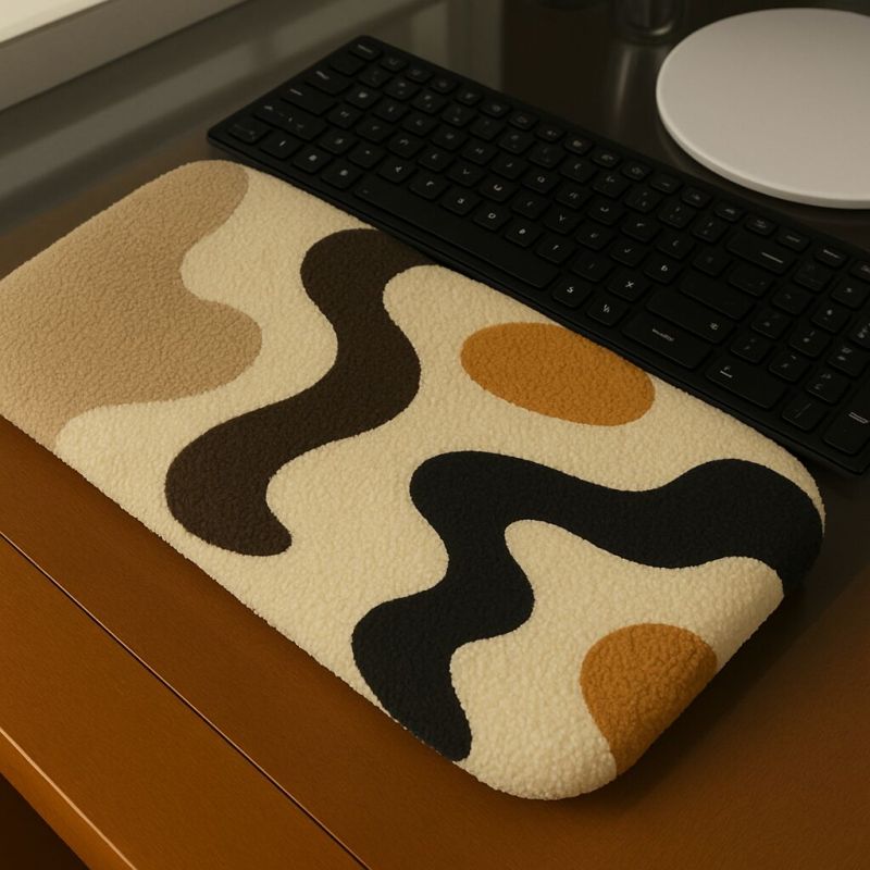 Multi Colour Keyboard Rug