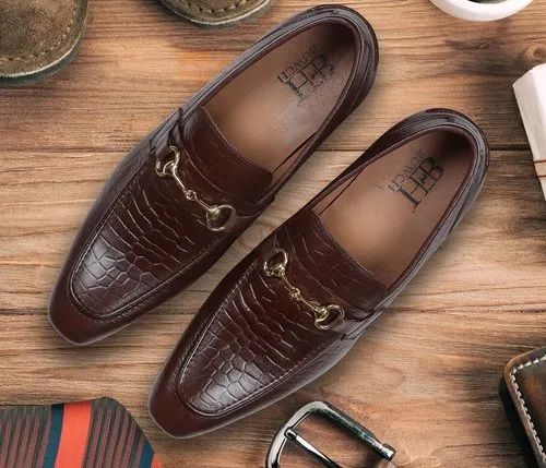 Leather Mens Moccasin Shoes Casual Wear