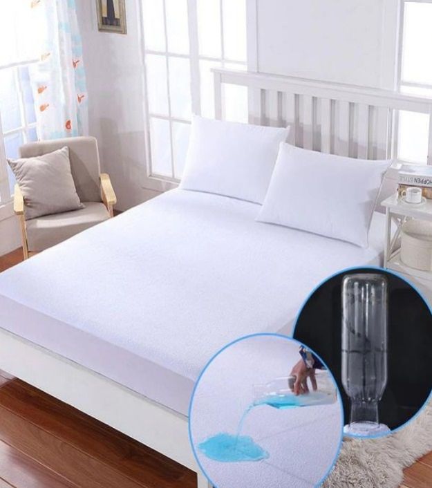 Waterproof Terry Cotton Mattress Protector