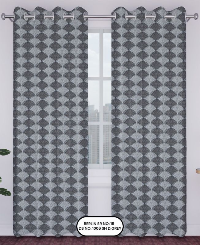 Berlin Jacquard Curtain &AMP;ndash;D-Grey | Design no.1006 | SR.no.15