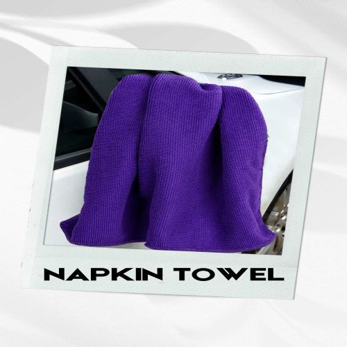 Solid Color Deep Plum Napkin Towel 40 X 40 Cm / 16 X 16 Inch