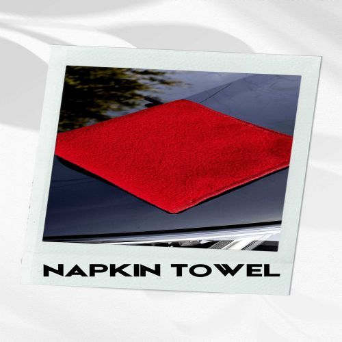 Fiery Red Napkin Towel