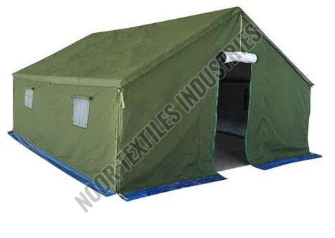 Plain Polyester Army Tent Fabric, Color : Green