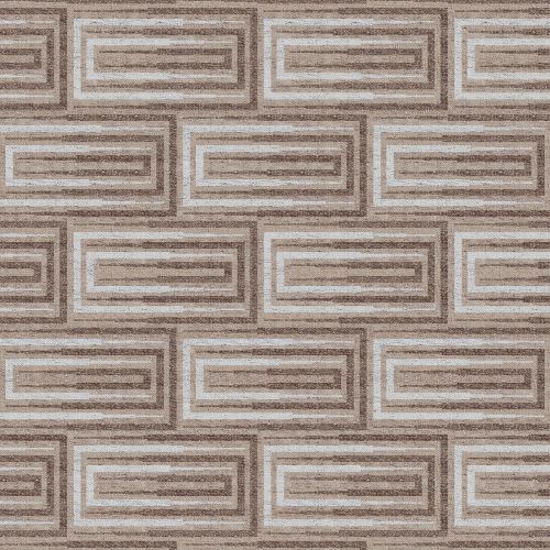 Printed Polyester HM 208 Flat Weave Rug, Color : Beige for Indoor