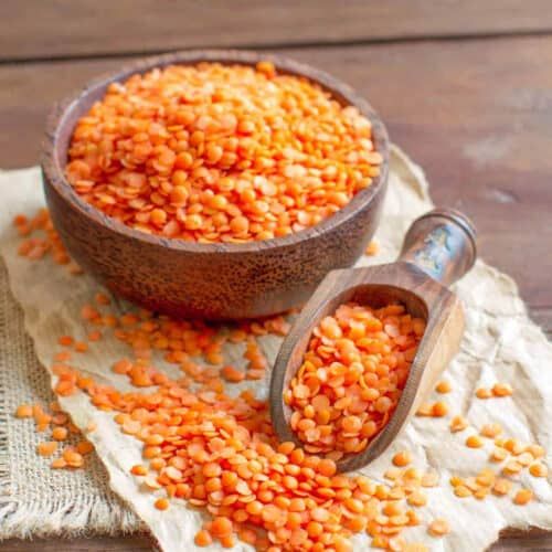 High Quality Bulk Dried Whole Split Lentils Red Lentils Green Lentils