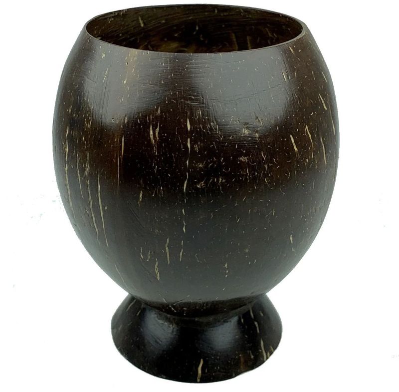 Brown Coconut Shell Wine Cup