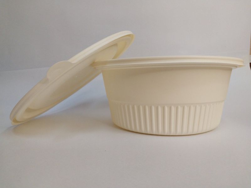 Cornstarch Round Food Container