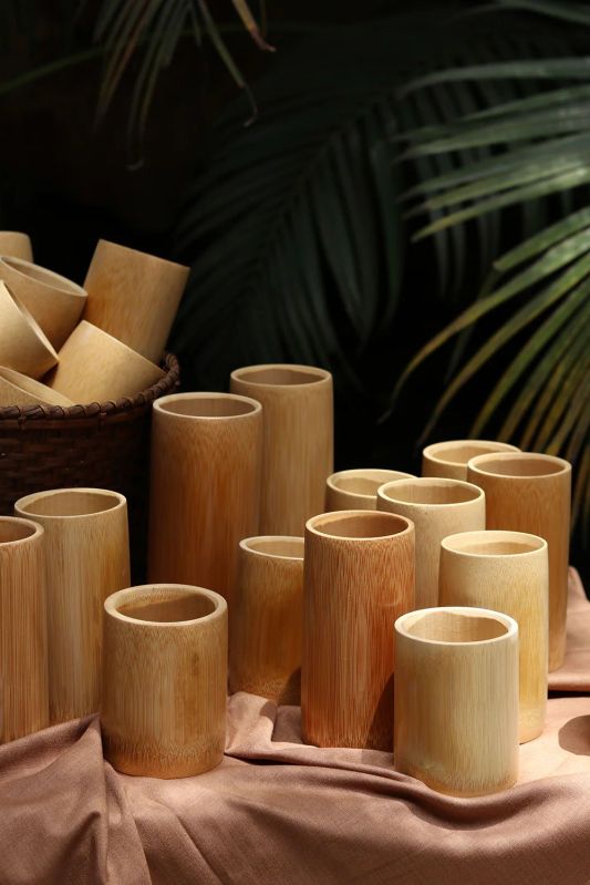 Natural Bamboo Cups