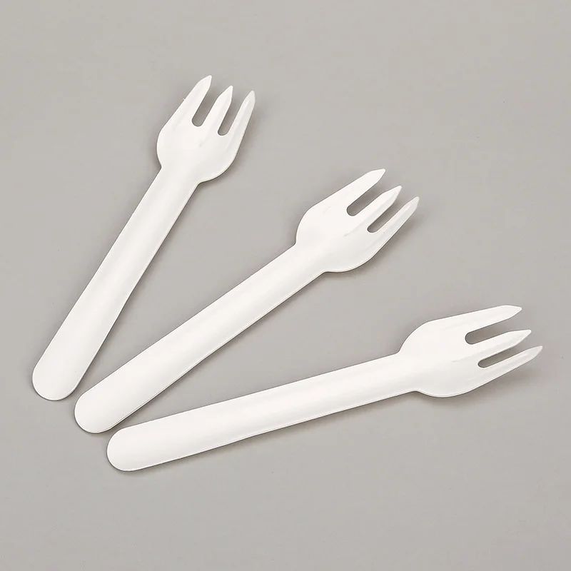 White Paper Disposable Fork