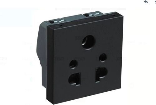 SU-62 Premium Black Series 6A 5 Pin Socket with Shutter