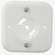 Durable Plastic SU-97 PVC Square Box, Color : White