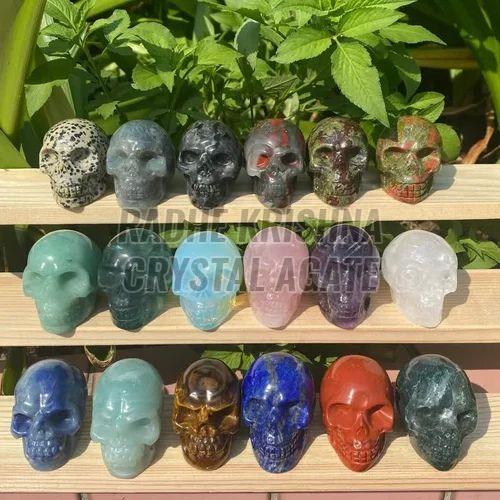 Gemstone Skull