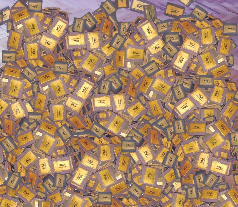 Intel Pentium Pro Ceramic Computer Processor for Scrap