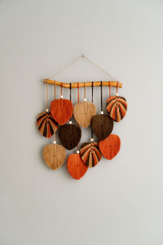 Macrame Leaf Wall Hanging