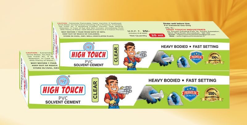 25ml High Touch PVC Solvent Cement