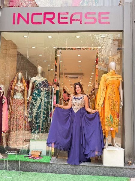 Gowns for Festive Wear, Party Wear, Packaging Type : Blue