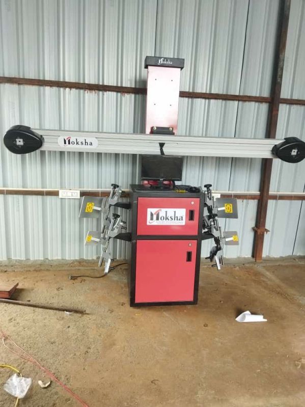 3D Wheel Alignment Machine