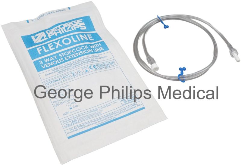 Extension Lines 3 Way Stop Cock