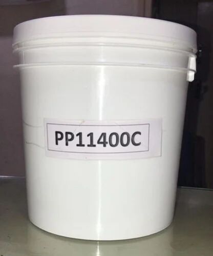 Pastic Agricultural Plastic Printed Bucket, Color : White