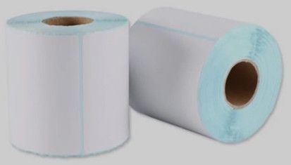 Paper White Barcode Label for Labeling Products, Inventory, Etc.