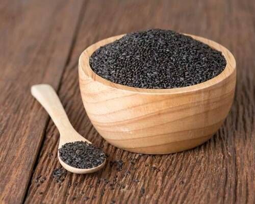 Basil Seeds, Color : Black