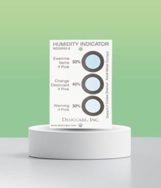 Paper Or Cardboard Humidity Indicating Cards