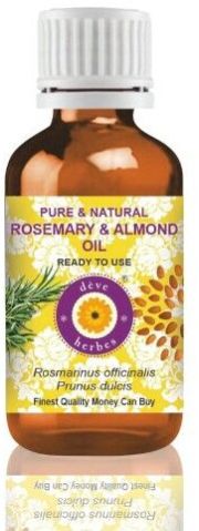 Rosemary and Almond Oil for Healthy Hair