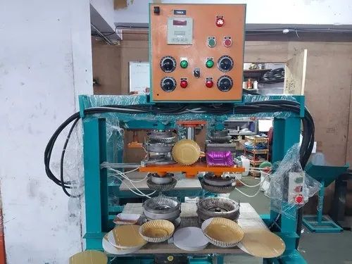 80 GSM to 350 GSM Four Die Paper Plate Machine, Phase : Single Phase