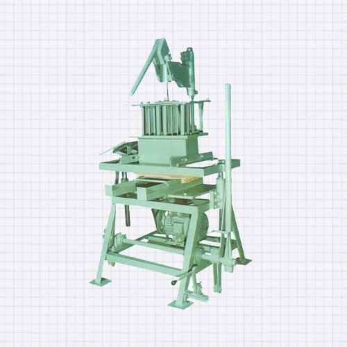 Hand Operated Concrete Block Making Machine