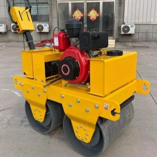 Double Drum Walk Behind Vibratory Roller