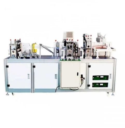Folded Face Mask Making Machine