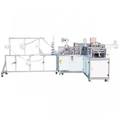 Aluminium Folding Form Mask Machine, Color : White