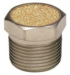 Bronze Breather Vent / Button Silencer