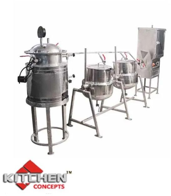 Steam Cooking Vessels WITH Steam Generator