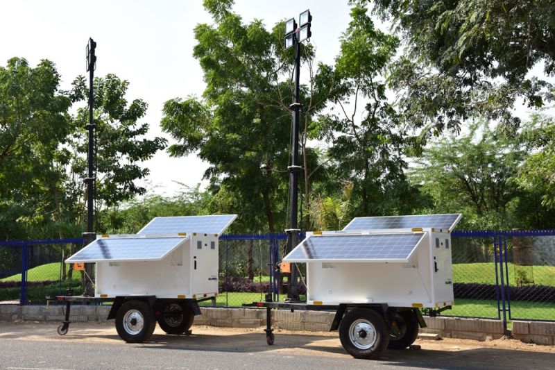Solar Movable Light Tower - PSLT-400