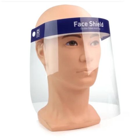 Plastic Clear Face Shield Freedom Helmet Medium