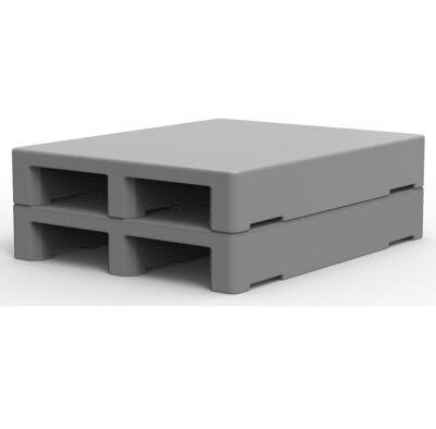 2-WAY Pallet: 800X1000X160 for Storage Transportation