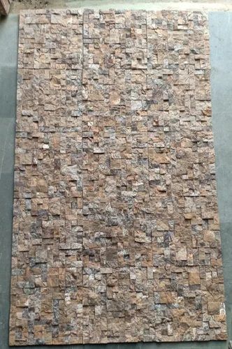 Brown Bidsar Marble Wall Cladding