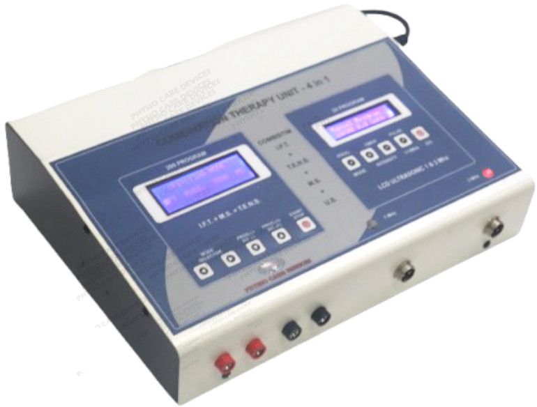 Combination Electrotherapy - Ultrasound Therapy Machine(Four in One Ift + Tens +MS + Ultrasound 1 &AMP;AMP;