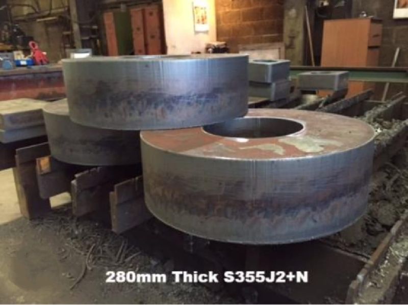 Non Poilshed Mild Steel C45 Profile Ring, Brand Name : Bhagwati