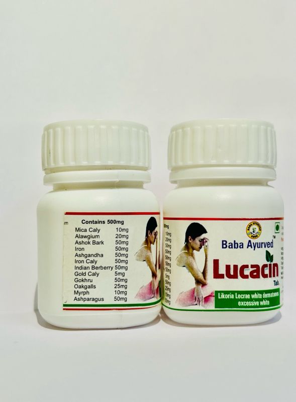 Lucacin Ayurvedic Leucorrhoea Tablets