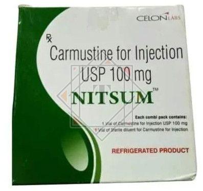 Carmustine Injection, Form : Liquid, Medicine Type : Allopathic