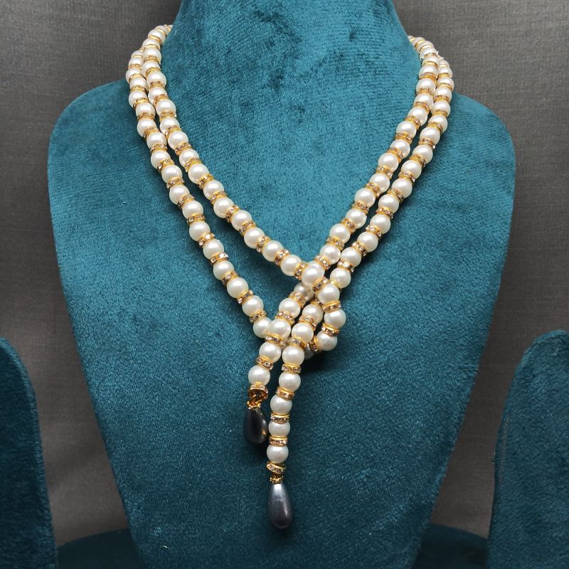 Multi-Layered Pearl Necklace