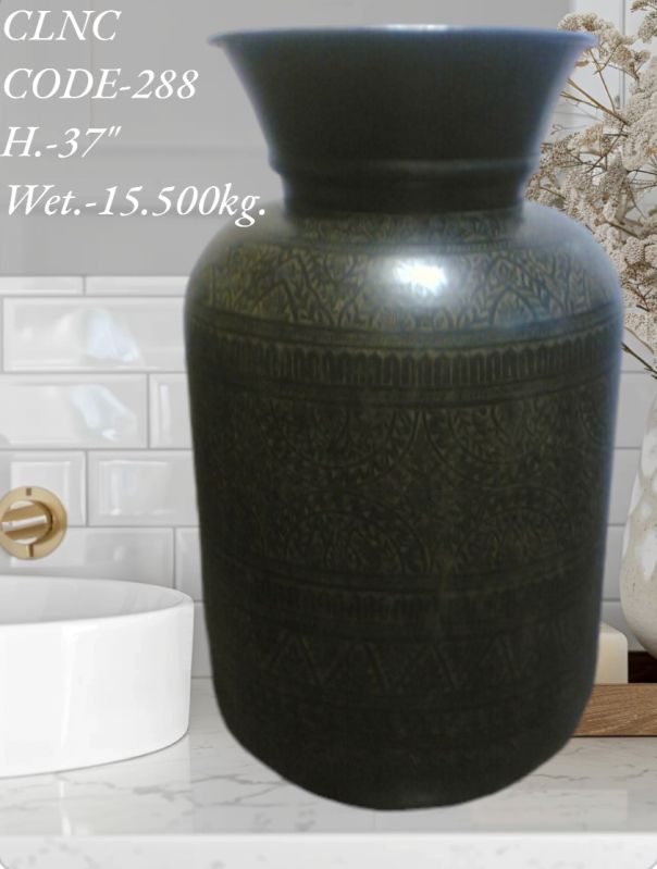 Brass Handicraft Carving Flower Planter